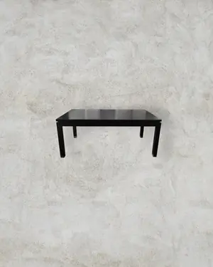 Mesa de Comedor Negra Estilo Industrial - miniatura 1