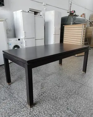 Mesa de Comedor Negra Estilo Industrial - miniatura 3