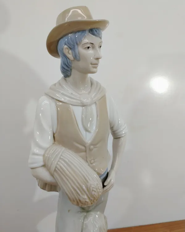 Figura de Porcelana Campesino Lladro