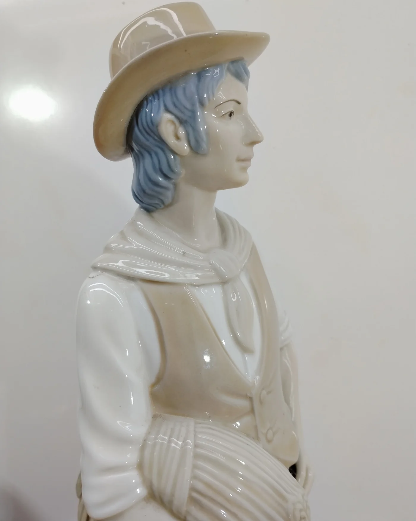 Figura de porcelana campesino Lladro - imagen 3