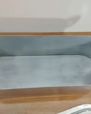 Hervidor para pescado vintage en aluminio con tapa y rejilla - miniatura 8