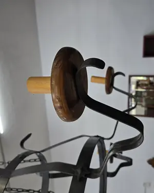 Lampara de forja grande - miniatura 2