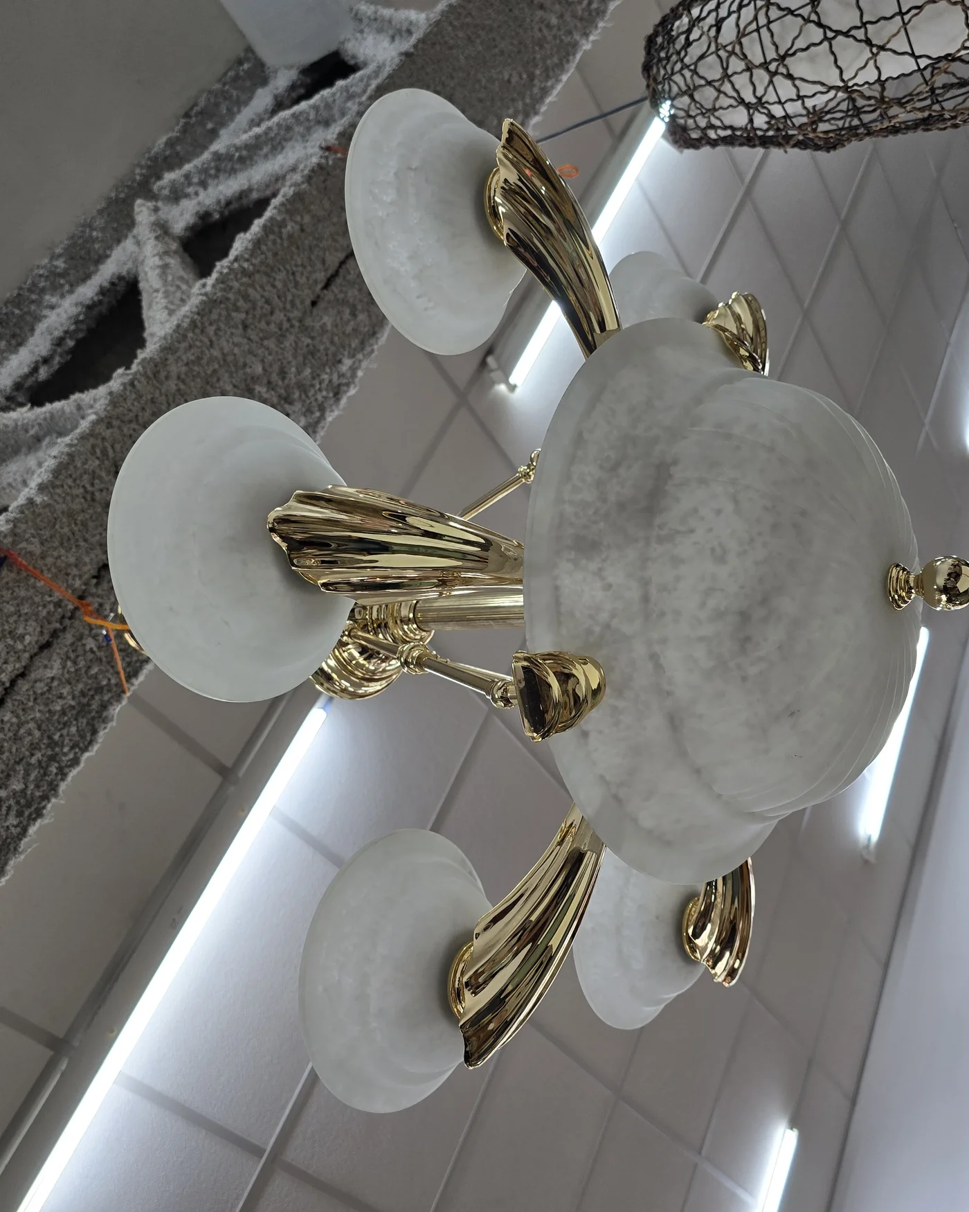 Lampara grande de cristal - imagen 3