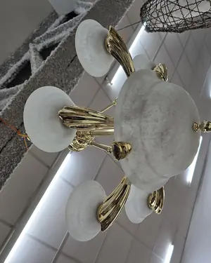 Lampara grande de cristal - miniatura 3