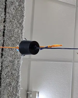 Lampara mimbre techo - miniatura 4