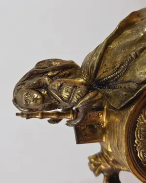 Reloj sobremesa de bronce - miniatura 3