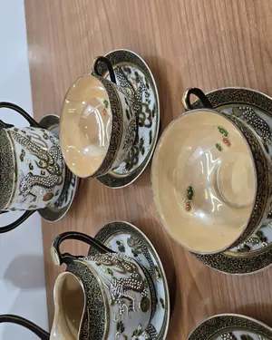 Anitguo juego de te japones porcelana - miniatura 5