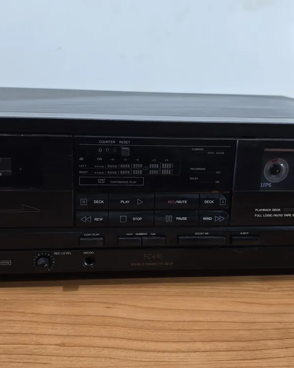 Reproductor doble cassette philips fc630