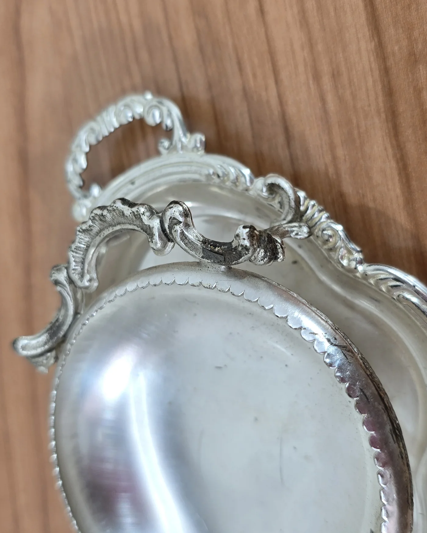 Conjunto bandejas de plata - imagen 3