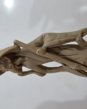Escultura asiatico vintage - miniatura 2