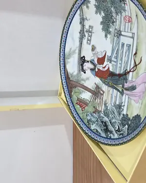 Plato porcelana china imperial años 80 - miniatura 4