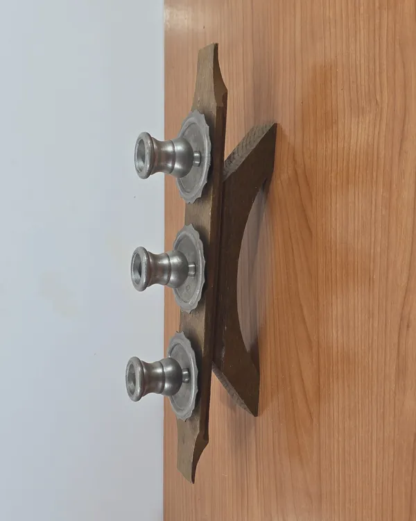 Candelabro para 3 belas rustico