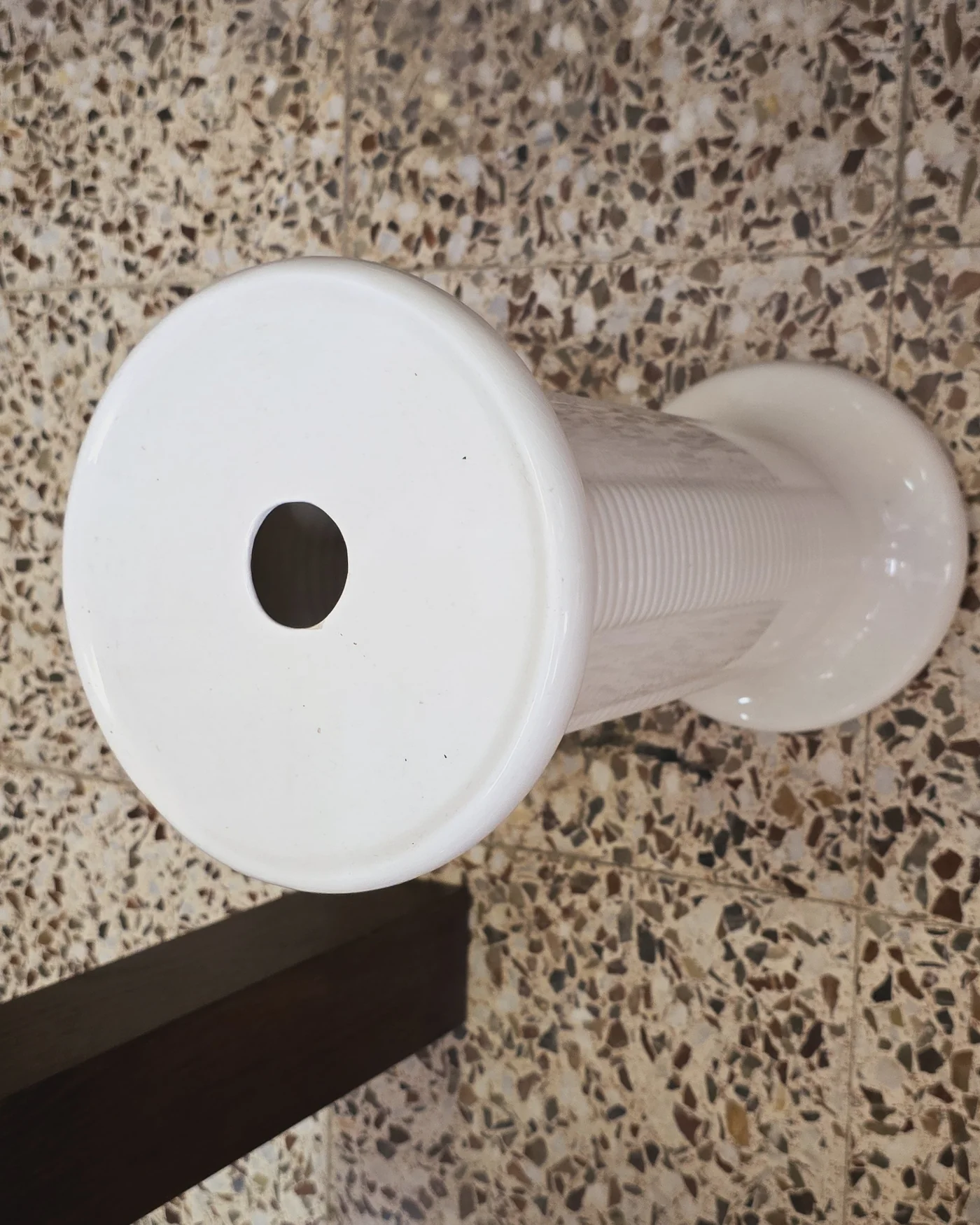 Peana de porcelana blanca - imagen 2