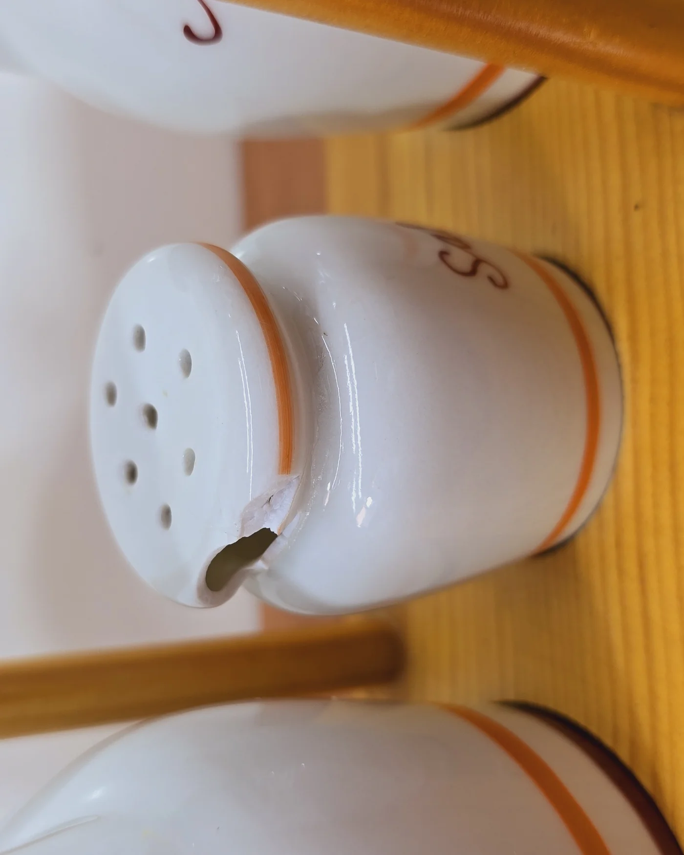 Conjunto tarros de cocina blanco de porc - imagen 7