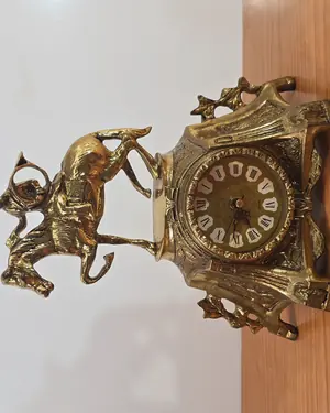 Reloj de mesa barroco hecho a mano - miniatura 1