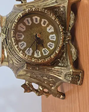 Reloj de mesa barroco hecho a mano - miniatura 2