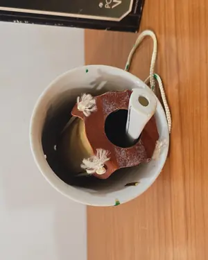 Campana floral de porcelana - miniatura 4