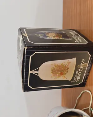 Campana floral de porcelana - miniatura 5