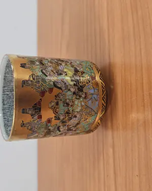 Vaso japones de porcelana - miniatura 1