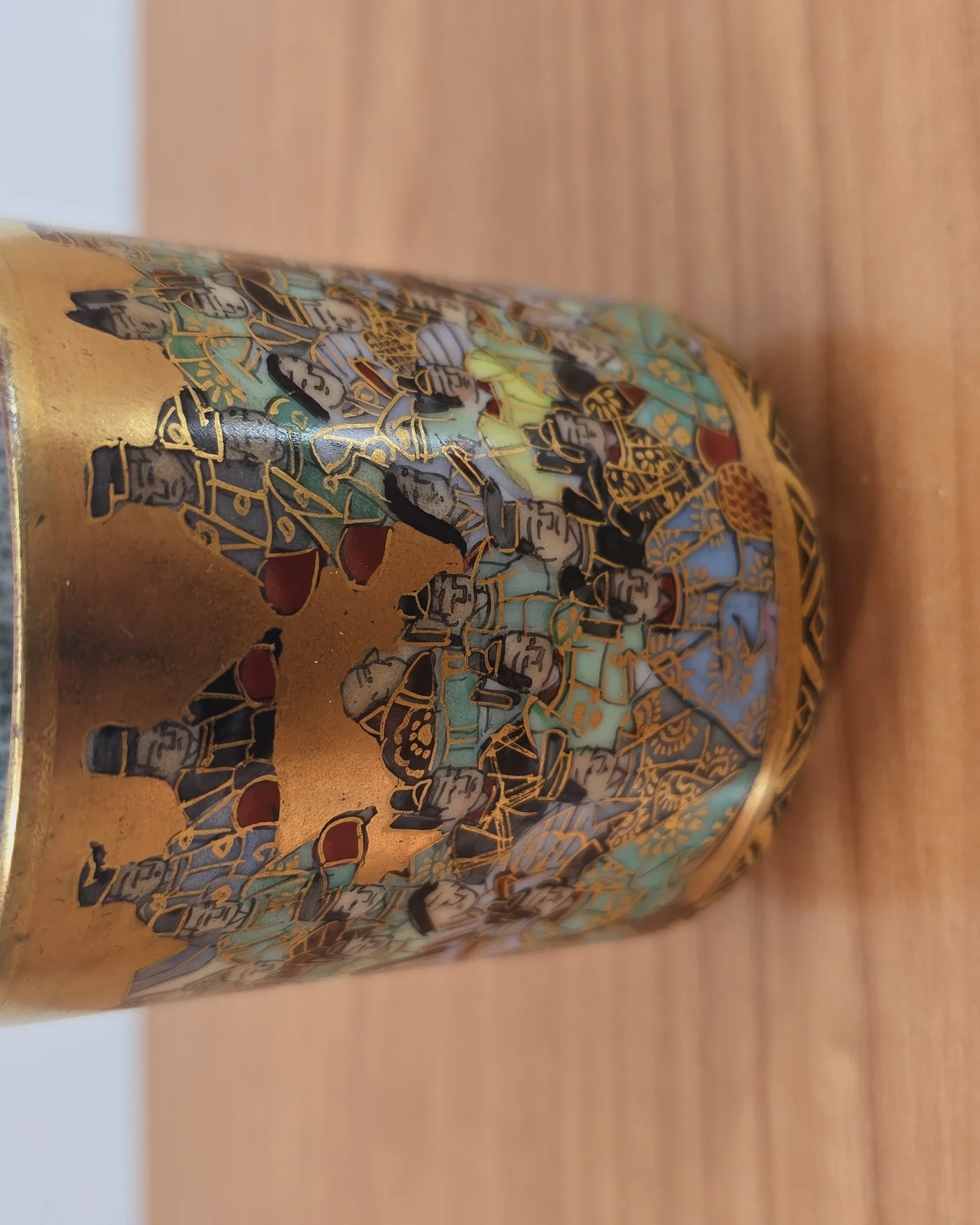 Vaso japones de porcelana - imagen 2