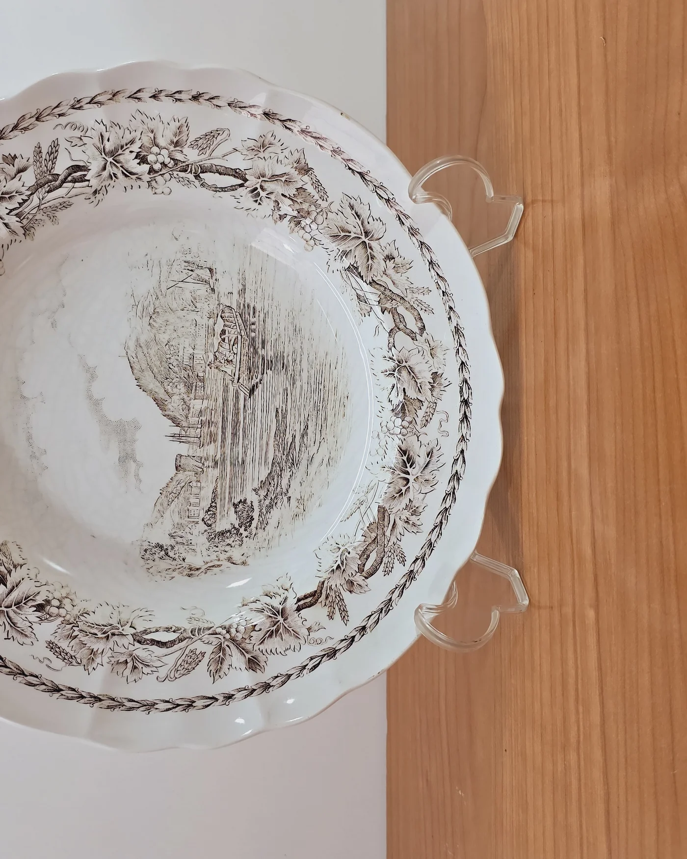Plato decorativo porcelana valdemoro - imagen 1
