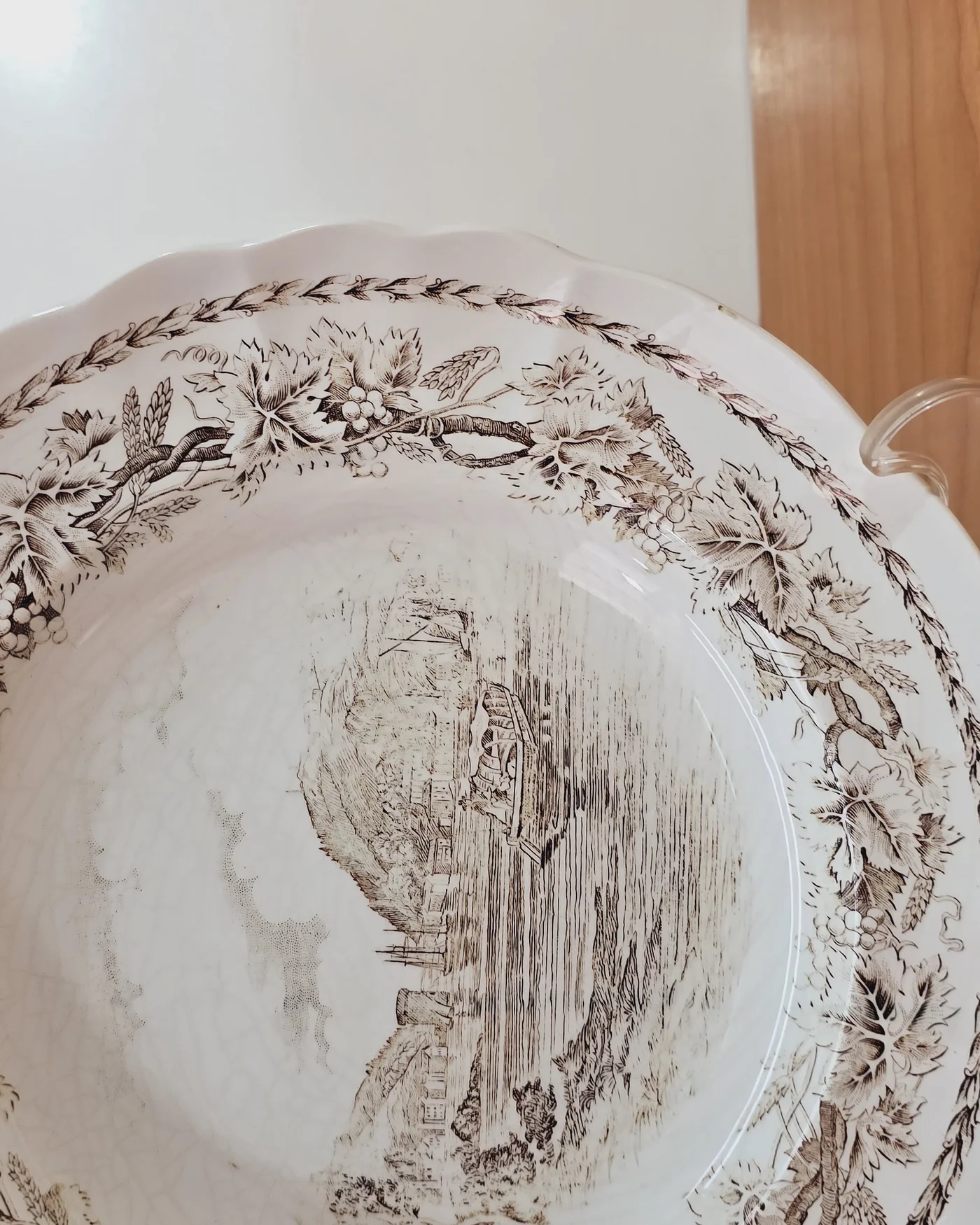 Plato decorativo porcelana valdemoro - imagen 2