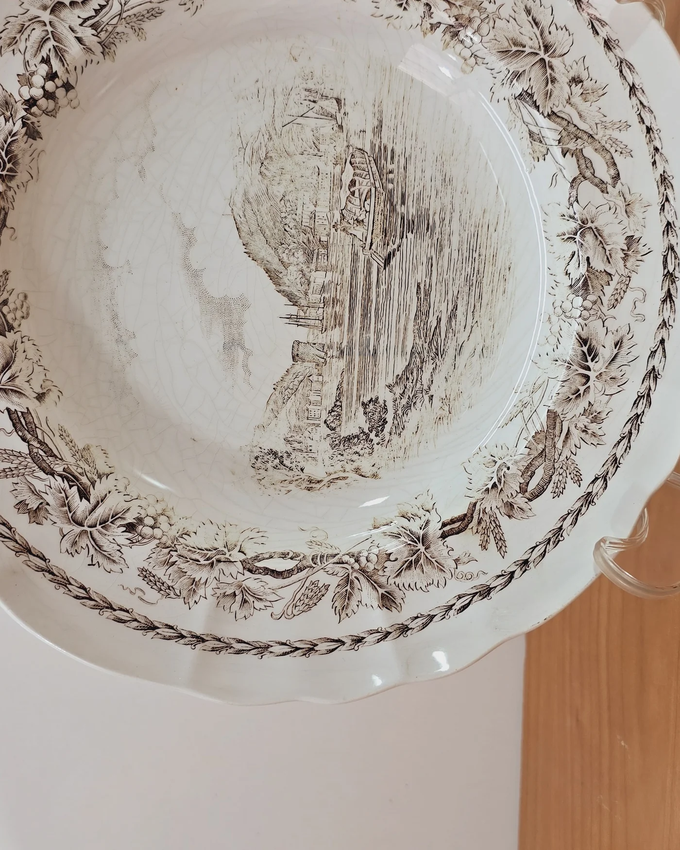 Plato decorativo porcelana valdemoro - imagen 3