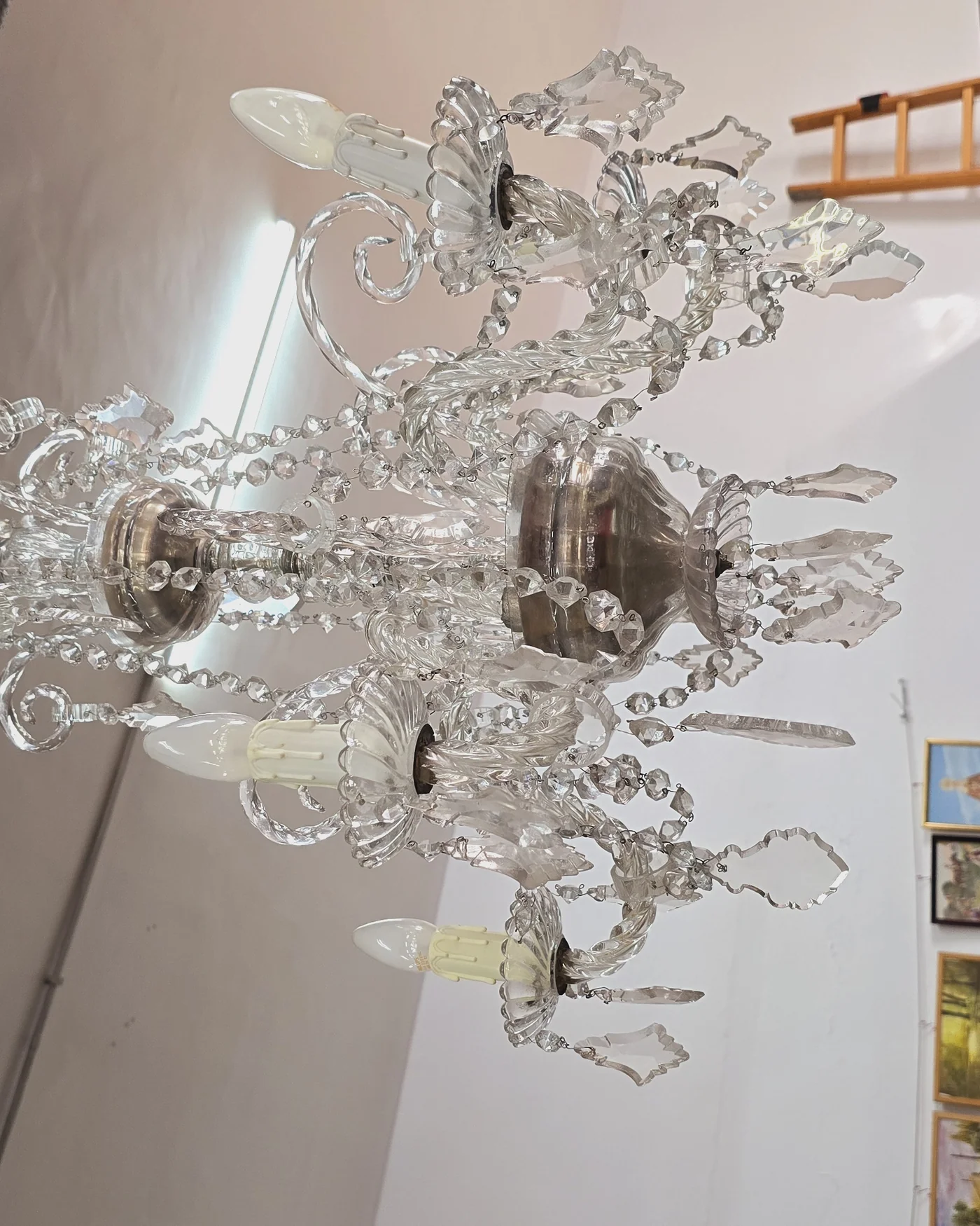 Lampara de araña de cristal - imagen 1