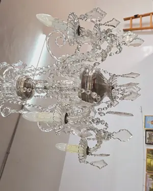Lampara de araña de cristal - miniatura 1