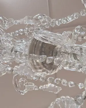 Lampara de araña de cristal - miniatura 5