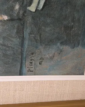 Cuadro la pareja de pablo picasso 1904 - miniatura 2