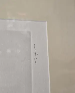 Grabado firmado y numerado don feruhiro - miniatura 3
