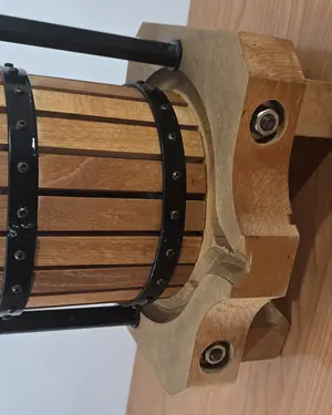 Prensa para vino de madera - miniatura 5