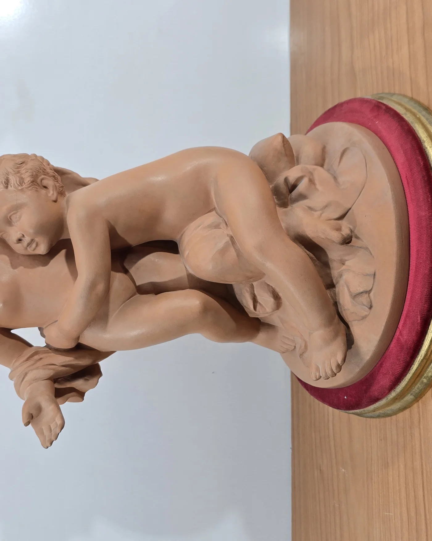 Figura terracota patinada jullar de fran - imagen 1