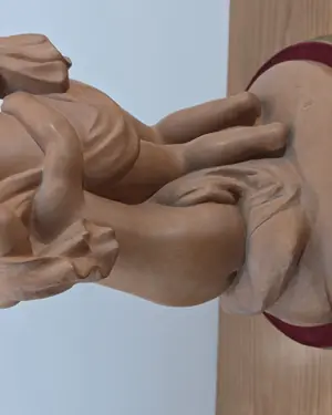 Figura terracota patinada jullar de fran - miniatura 5