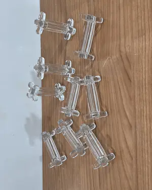 9 reposacubiertos de cristal - miniatura 1