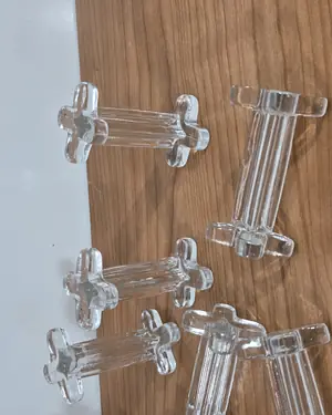 9 reposacubiertos de cristal - miniatura 2