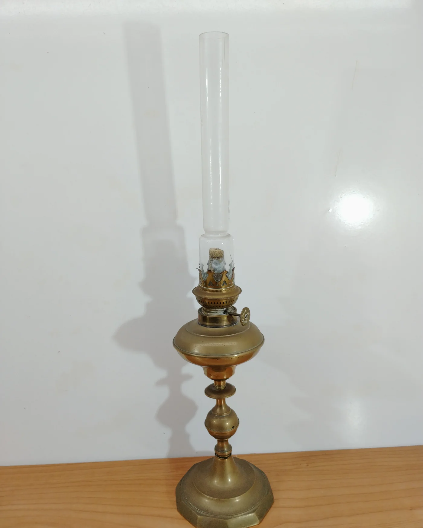 Lampara de aceite de latón - imagen 1