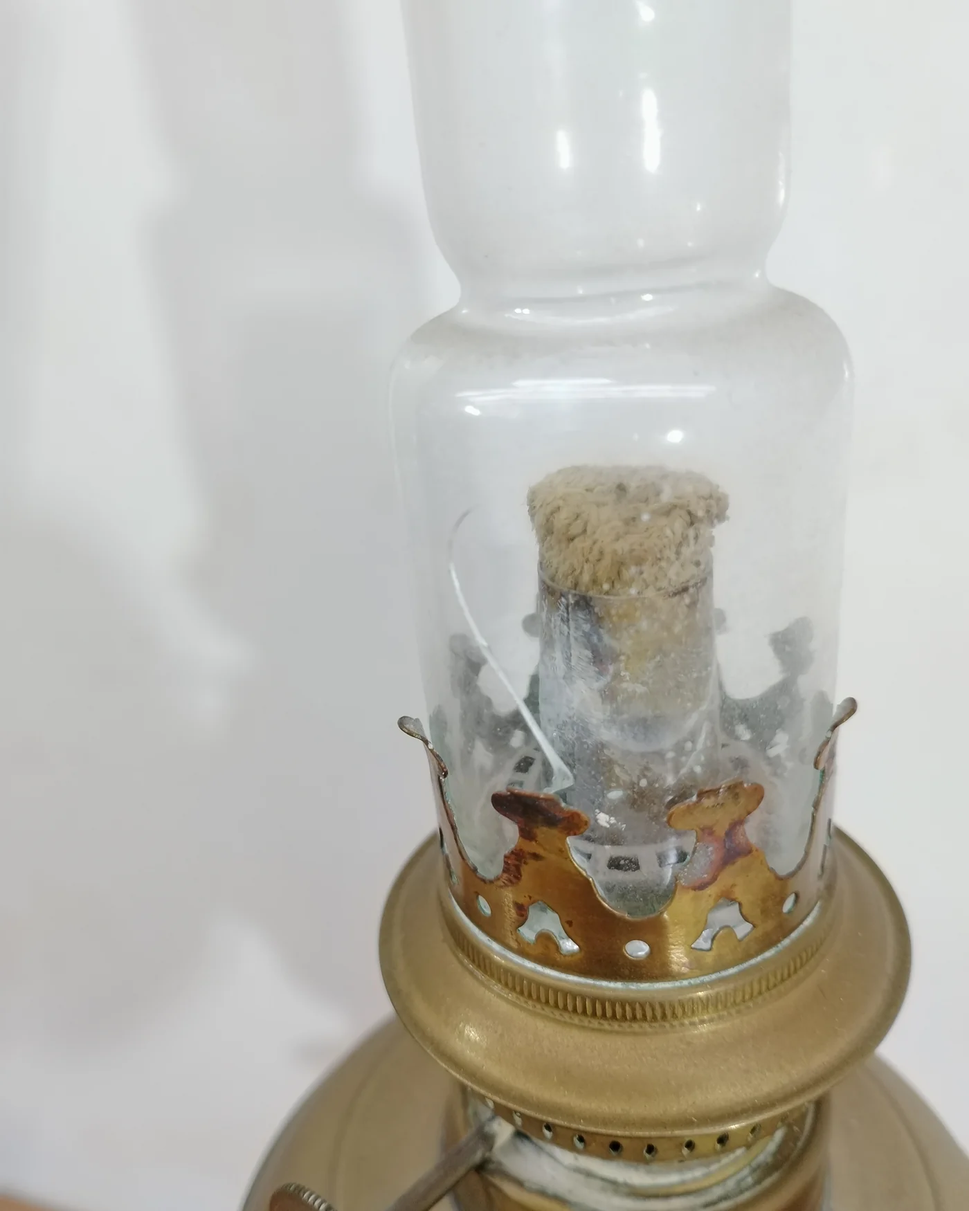 Lampara de aceite de latón - imagen 3