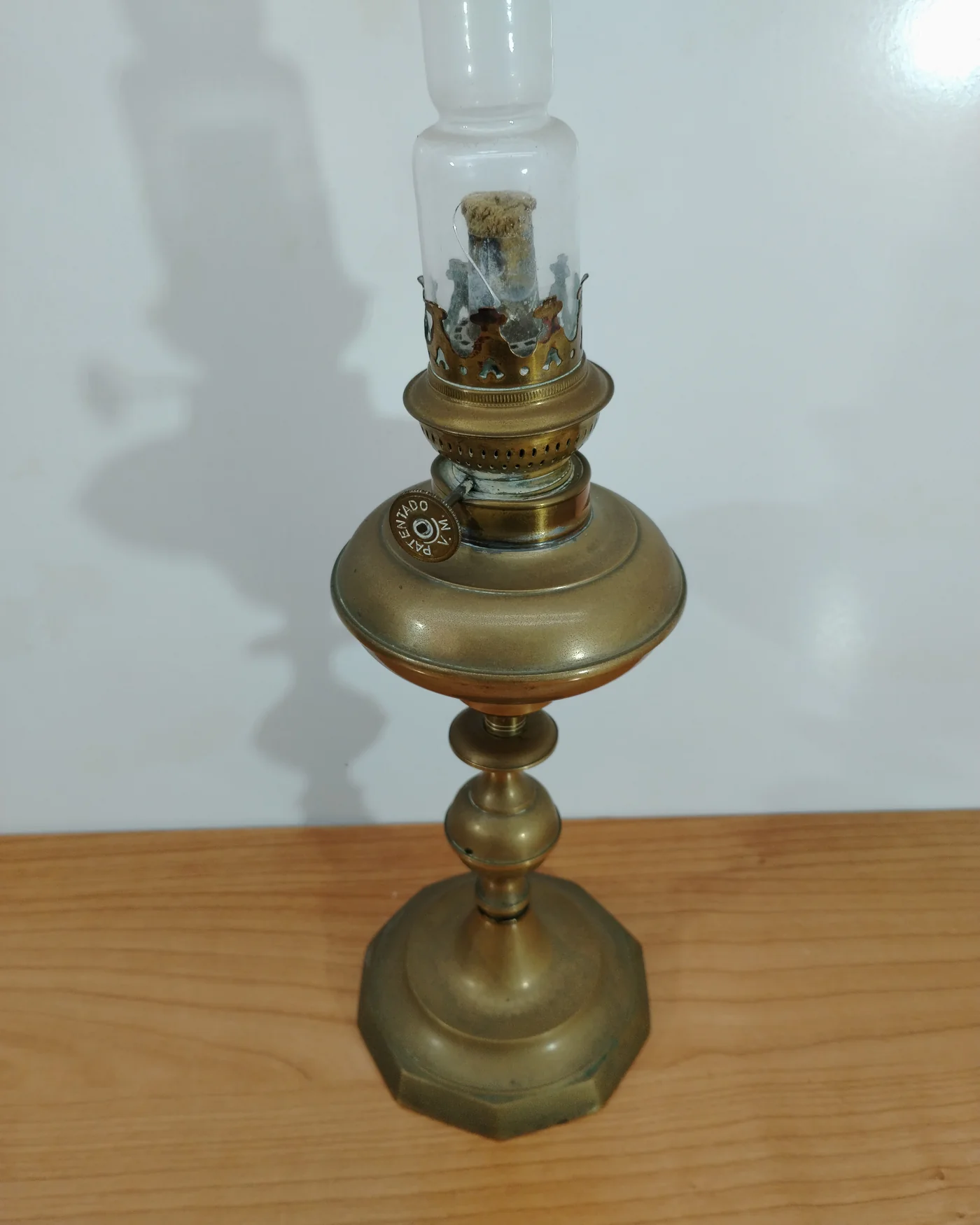 Lampara de aceite de latón - imagen 4