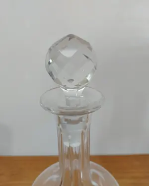 Decantador cristal tallado - miniatura 2