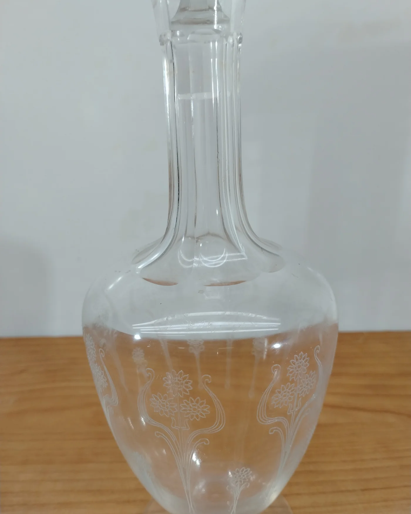 Decantador cristal tallado - imagen 3