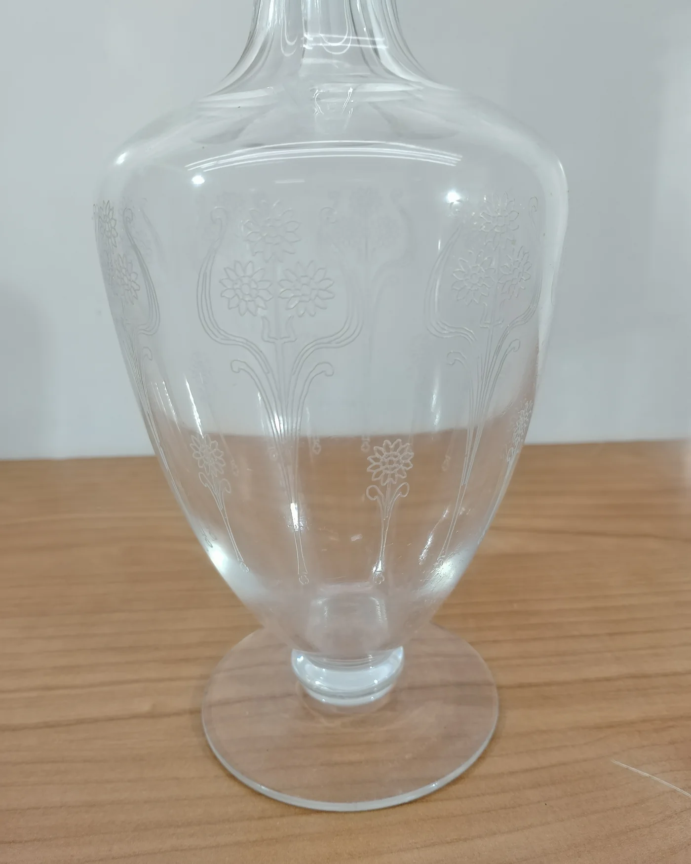 Decantador cristal tallado - imagen 4