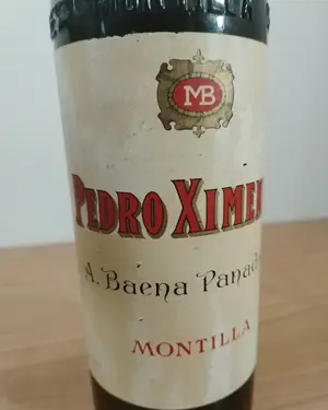 Botella pedro ximenez - miniatura 2