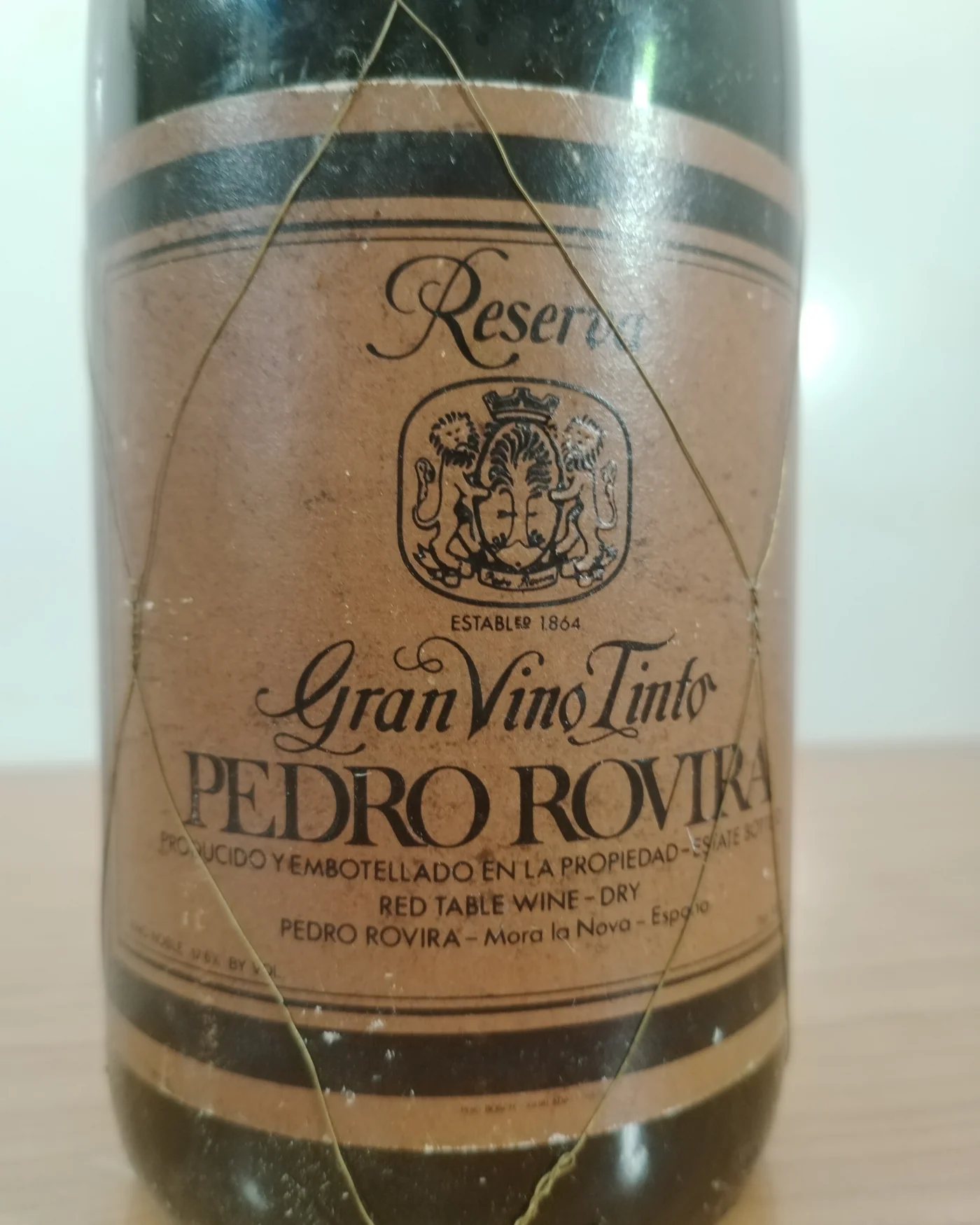 Botella pedro rovira - imagen 2