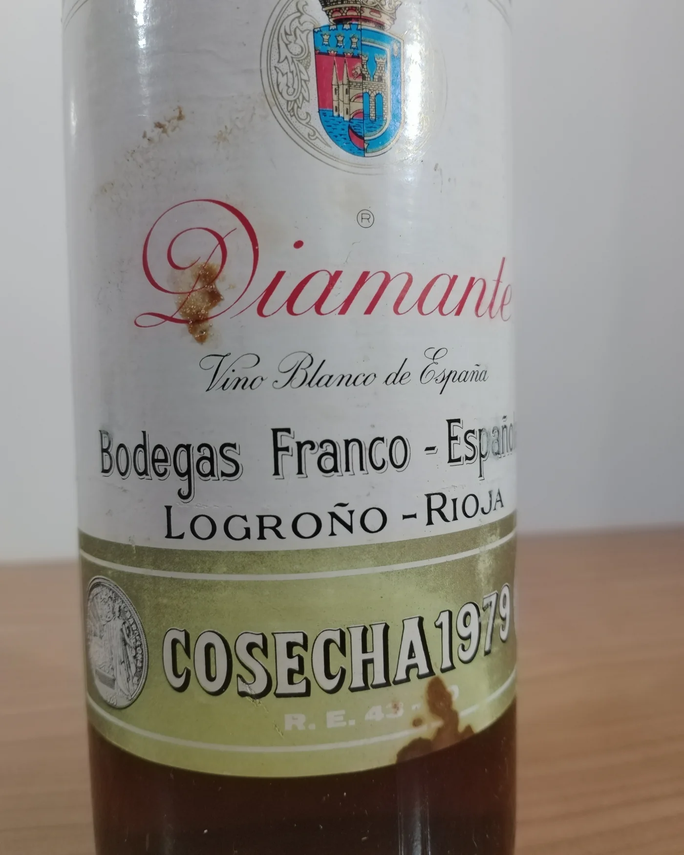 Botella vino diamante 1979 - imagen 2