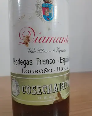 Botella vino diamante 1979 - miniatura 2