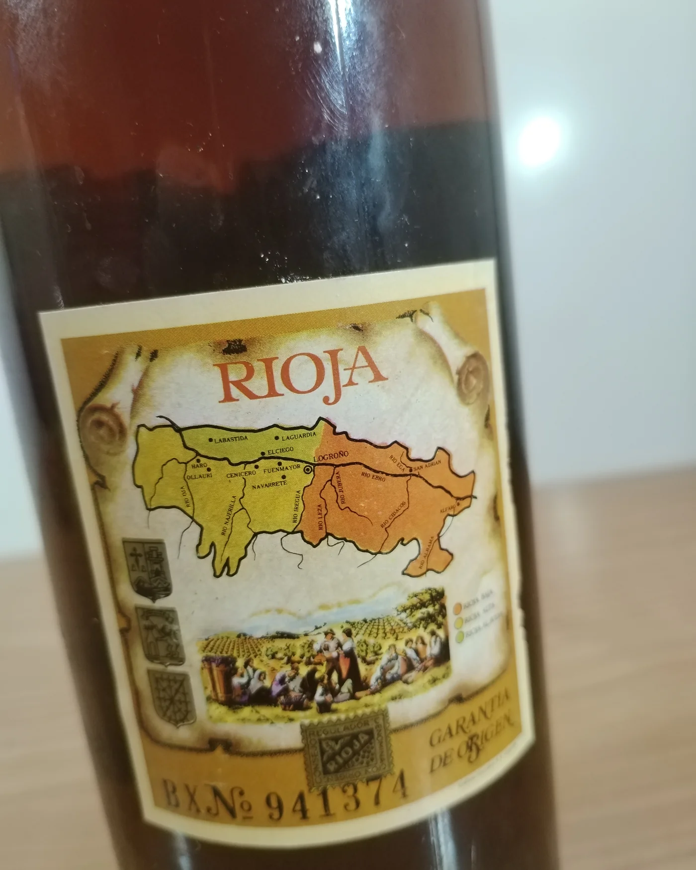 Botella vino diamante 1979 - imagen 4