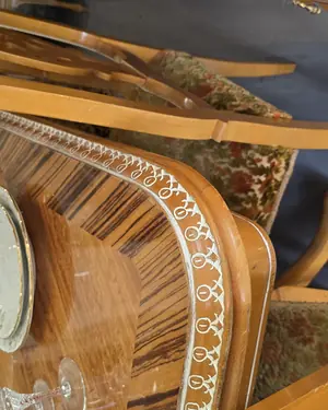 Mesa comedor con sillas estilo victoria - miniatura 2