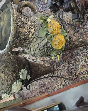 Pareja de jarrones decorativas - miniatura 1